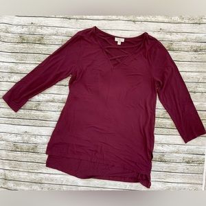 Charming Charlie tunic top medium